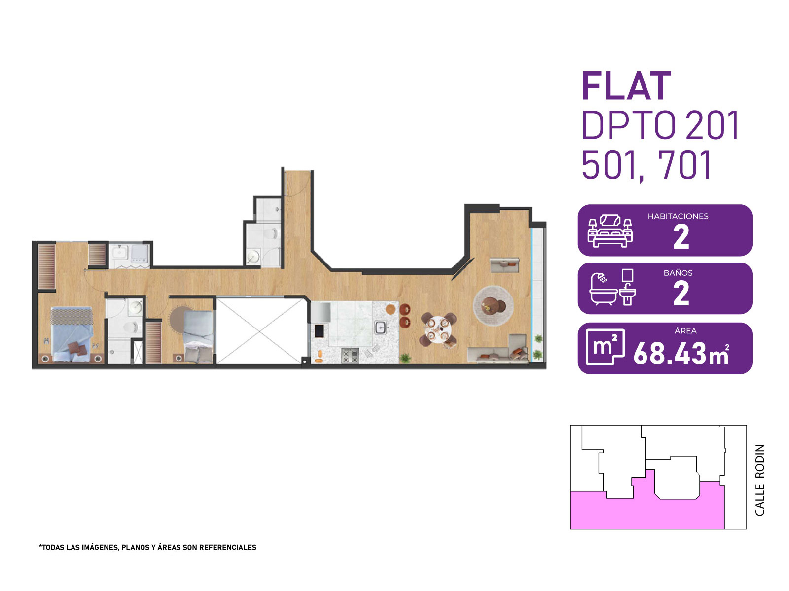 Departamento en San Isidro